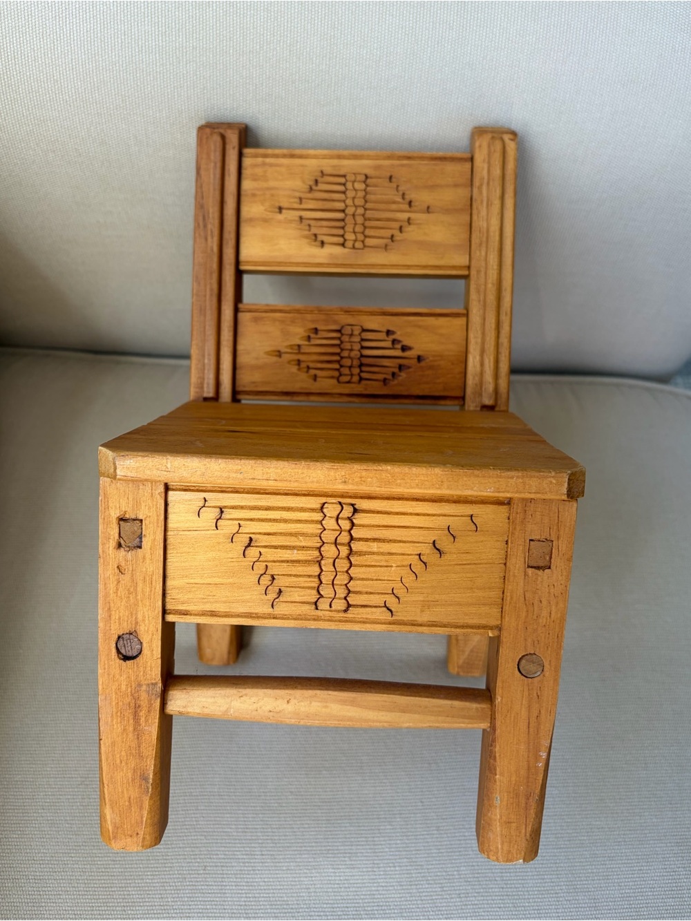 American Girl Doll Josefina Wooden Chair